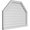 Ekena Millwork Octagonal Top Surface Mount PVC Gable Vent w/ 2"W x 2"P Brickmould Sill Frame, 40"W x 30"H GVPOT40X3003SF - alternate 3